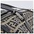 Borsa Boston FENDI Zucchino Canvas Navy Silver Auth 203884 Argento Blu navy - vista 19