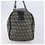 Borsa Boston FENDI Zucchino Canvas Navy Silver Auth 203884 Argento Blu navy - vista 3