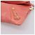 Borsa a tracolla BALENCIAGA Giant Envelope in pelle Pink Gold Auth 204813A Rosa D'oro - vista 9