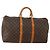 LOUIS VUITTON Monogram Keepall 50 Boston Bag M41426 LV Auth 200838V Monogramm