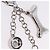 LOUIS VUITTON Bijoux Sack Baxter Charm Metal Silver M65178 LV Auth ar14252V Argento - vista 6