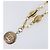 CHANEL Perlenkette Metall Gold White CC Auth 201532 Weiß Golden - Ansicht 4