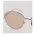 Gafas de sol CHANEL metal Gold CC Auth 204787M Dorado - vista 3