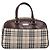 BURBERRY Nova Check Handtasche Canvas Beige Silver Auth 205173 Silber - Ansicht 13