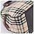 BURBERRY Nova Check Handtasche Canvas Beige Silver Auth 205173 Silber - Ansicht 17