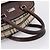 BURBERRY Nova Check Handtasche Canvas Beige Silver Auth 205173 Silber - Ansicht 7