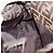 Borsa a tracolla FENDI Zucca Canvas Mamma Baguette Marrone Nero Auth 204131V - vista 24