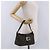 Borsa a tracolla FENDI Zucca Canvas Mamma Baguette Marrone Nero Auth 204131V - vista 28