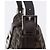 Borsa a tracolla FENDI Zucca Canvas Mamma Baguette Marrone Nero Auth 204131V - vista 9