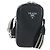 PRADA Schultertasche Vittero Dino Leather Black Silver Auth 202911V Schwarz Silber