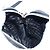 PRADA Schultertasche Vittero Dino Leather Black Silver Auth 202911V Schwarz Silber - Ansicht 24