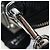 PRADA Schultertasche Vittero Dino Leather Black Silver Auth 202911V Schwarz Silber - Ansicht 9