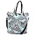 Saco Tote PRADA Nylon 2way Azul Claro Prata Auth 201271A