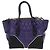 Borsa a mano Miu Miu in pelle 2way Viola Oro Auth 203786V D'oro Porpora - vista 2