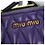 Borsa a mano Miu Miu in pelle 2way Viola Oro Auth 203786V D'oro Porpora - vista 21