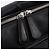 Christian Dior Carreo Hand Bag Leather Black Silver Auth am12602SAM Silvery - view 21