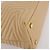 BALLY Schultertasche aus Leder Beige Gold Auth 204860A Golden - Ansicht 9
