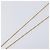 Collana Christian Dior Metallo Tono Oro Auth 203715 - vista 5