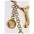LOUIS VUITTON Bijoux Sack Baxter Charm Metal Gold Tone M65177 LV Auth ar14253V - vista 10