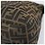 Borsa a tracolla FENDI Zucca Canvas Mamma Baguette Nero Marrone Auth 204132V - vista 16