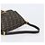 Borsa a tracolla FENDI Zucca Canvas Mamma Baguette Nero Marrone Auth 204132V - vista 7