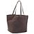 Saco Tote LOEWE em couro marrom Auth 201519