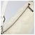 Bolsa de Ombro PRADA Nylon Ivory Silver Auth 204641A Prata Cru - vista 14