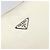 Bolsa de Ombro PRADA Nylon Ivory Silver Auth 204641A Prata Cru - vista 21