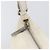 Bolsa de Ombro PRADA Nylon Ivory Silver Auth 204641A Prata Cru - vista 22