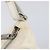 Bolsa de Ombro PRADA Nylon Ivory Silver Auth 204641A Prata Cru - vista 23