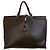 Borsa Tote Folio Di Bag in vera pelle marrone Tod's