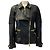 Burberry Brit Remington Steppjacke aus schwarzem Leder