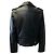 Giacca Moto Baya in Pelle Nera Mackage Nero - vista 3