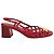 Tacchi Tory Burch in pelle rossa Rosso