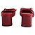 Tacchi Tory Burch in pelle rossa Rosso - vista 2