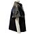 Top a maniche corte in pelle nera con borchie argentate RED Valentino Nero - vista 2