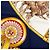 Foulard di seta Hermès Chevaux de Trait Blu 90 Scarves - vista 3