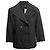 Black The Row Virgin Wool-Blend Double-Breasted Blazer Size US S