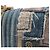 Borsa Boy Chanel Old Medium in denim patchwork blu - vista 12