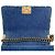 Borsa Boy Chanel Old Medium in denim patchwork blu - vista 13