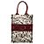 Autre Marque Dior DiorAmour Book Tote Vertical aus bestickter Canvas Graffiti Weiß