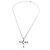 Pendente Croce Infinity Elsa Peretti in Argento Sterling Tiffany & Co. - vista 2