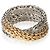 Autre Marque Anello Classic Chain John Hardy 1/5 18K Yellow Gold & Sterling Silver