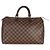 Louis Vuitton Damier Ebene Canvas Speedy 35 Marrom - vista 4
