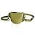Gucci Mini B Shoulder Pouch in pelle di vitello martellata Olive Green Verde - vista 3