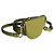 Gucci Mini B Shoulder Pouch in pelle di vitello martellata Olive Green Verde - vista 4