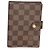 Louis Vuitton Damier Ebene Canvas Small Ring Agenda Cover