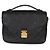 Louis Vuitton Black Monogram Empreinte Pochette Metis Negro
