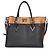 Louis Vuitton Black Monogram Canvas On My Side MM Negro