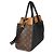 Louis Vuitton Black Monogram Canvas On My Side MM Negro - vista 4